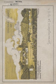 Gniazda Sieroce : sprawozdanie za 1915 r. R.4, 1915