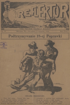 Reflektor : the Polish weekly digest. R.1, 1924, No. 10