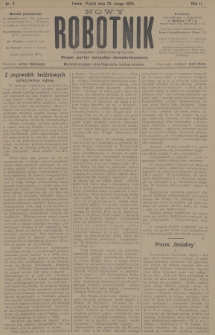 Nowy Robotnik : czasopismo polityczno-społeczne : organ partyi socyalno-demokratycznej. 1894, nr 4
