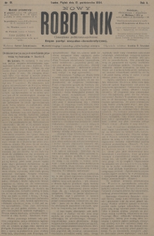 Nowy Robotnik : czasopismo polityczno-społeczne : organ partyi socyalno-demokratycznej. 1894, nr 19