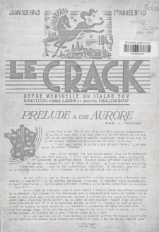 Le Crack : revue mensuelle du Stalag 369. 1943, nr 10