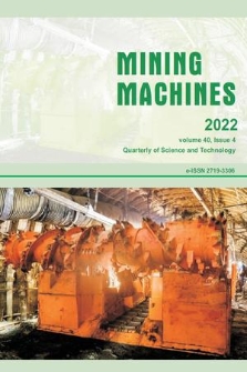 Mining Machines : quarterly of science and technology. Vol. 40, 2022, iss. 4