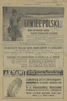 Łowiec Polski : pismo tygodniowe : organ Centralnego Związku Polskich Stowarzyszeń Łowieckich. R.22, 1929, nr 1