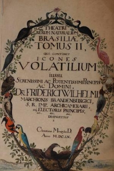 Theatri rerum naturalium Brasiliae. Tomus II