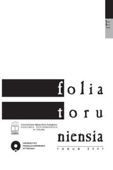 Folia Toruniensia. 21, 2021