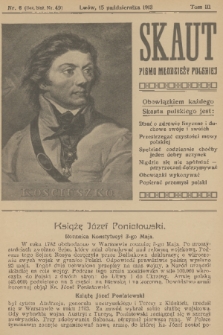 Skaut : pismo młodzieży polskiej. T.3, 1913, nr 6