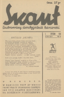 Skaut : ilustrowany dwutygodnik harcerski. T.25, 1938, nr 9