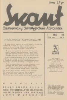 Skaut : ilustrowany dwutygodnik harcerski. T.25, 1938, nr 11