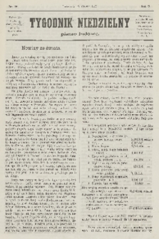 Tygodnik Niedzielny : pismo ludowe : wychodzi jako dodatek do Gazety Narodowej. R.5, 1871, nr 25
