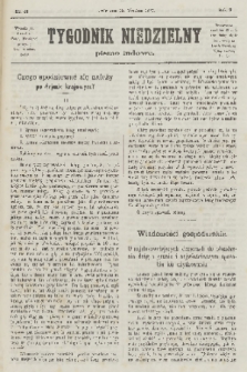 Tygodnik Niedzielny : pismo ludowe : wychodzi jako dodatek do Gazety Narodowej. R.5, 1871, nr 36