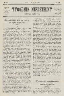Tygodnik Niedzielny : pismo ludowe : wychodzi jako dodatek do Gazety Narodowej. R.5, 1871, nr 38