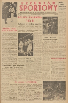 Przegląd Sportowy. R. 8, 1952, nr 101
