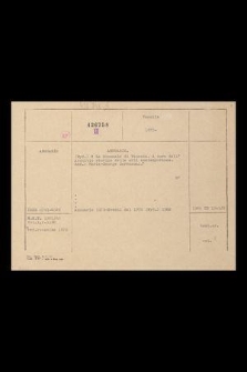 Katalog kartkowy Biblioteki Jagiellońskiej: czasopisma: zakres skrzynki nr 8: ANNUAR - ARCHIV DER