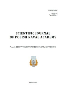 Scientific Journal of Polish Naval Academy. Vol. 61, 2020, no. 4