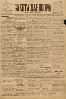 Gazeta Narodowa. 1904, nr 42