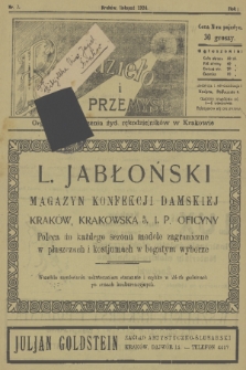 Rękodzieło i Przemysł : organ Stowarzyszenia Żydowskich Rękodzielników w Krakowie. R. 2, 1924, nr 7