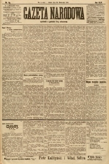 Gazeta Narodowa. 1904, nr 99