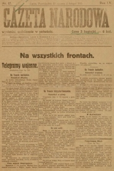 Gazeta Narodowa. 1915, nr 17