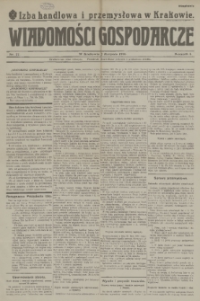 Wiadomości Gospodarcze. R. 1, 1916, nr 27