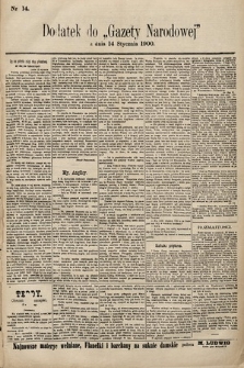 Gazeta Narodowa. 1900, nr 14