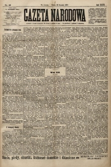 Gazeta Narodowa. 1900, nr 19