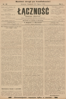 Łączność : dawniej „Grzmot”: organ Stronnictwa Katolicko-Narodowego oraz Związku Krajowego Katolicko-Robotniczych Stowarzyszeń. R. 1, 1899, nr 30