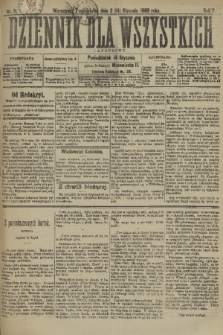 Dziennik dla Wszystkich i Anonsowy. R. 7, 1889, nr 11