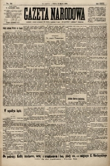 Gazeta Narodowa. 1900, nr 75