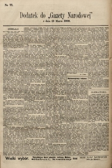 Gazeta Narodowa. 1900, nr 77