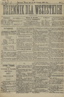 Dziennik dla Wszystkich i Anonsowy. R. 7, 1889, nr 219