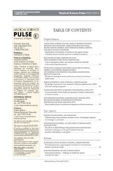 Medical Science Pulse. Vol. 15, 2021, no. 3