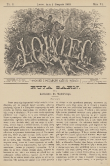 Łowiec. R. 6, 1883, nr 8