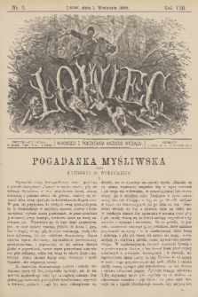 Łowiec. R. 8, 1885, nr 9