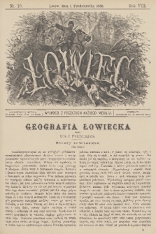 Łowiec. R. 8, 1885, nr 10