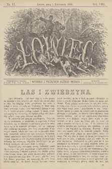 Łowiec. R. 8, 1885, nr 11