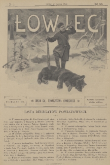 Łowiec : organ Gal. Towarzystwa Łowieckiego. R. 20, 1897, nr 3