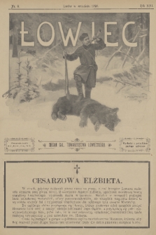 Łowiec : organ Gal. Towarzystwa Łowieckiego. R. 21, 1898, nr 9