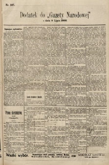 Gazeta Narodowa. 1900, nr 187