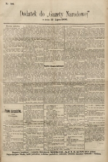 Gazeta Narodowa. 1900, nr 194