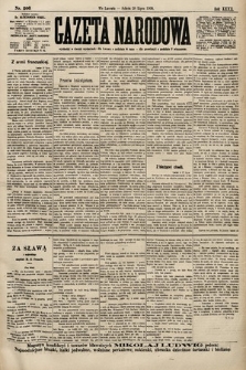 Gazeta Narodowa. 1900, nr 206