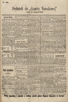 Gazeta Narodowa. 1900, nr 222