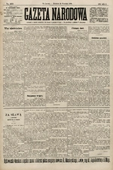 Gazeta Narodowa. 1900, nr 256
