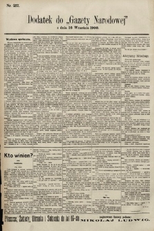 Gazeta Narodowa. 1900, nr 257