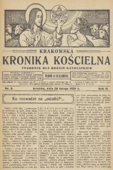Krakowska Kronika Kościelna. R. 2, 1922, nr 9