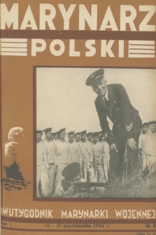 Marynarz Polski : dwutygodnik Marynarki Wojennej. R. 1, 1946, nr 8