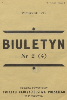 Biuletyn. R. 2, 1933, nr 2