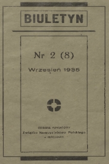 Biuletyn. R. 4, 1935, nr 2