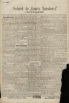 Gazeta Narodowa. 1900, nr 320