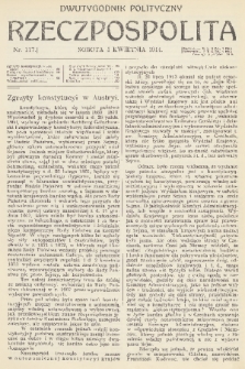 Rzeczpospolita : dwutygodnik polityczny. [R. 6], 1914, nr 117