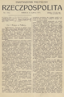 Rzeczpospolita : dwutygodnik polityczny. [R. 6], 1914, nr 124